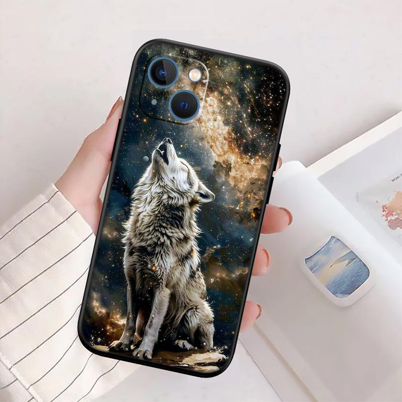 Animal Wolf Phone Case for Samsung Galaxy S20 S21 S22 Ultra FE + Plus A21S A22 A24 A25 A26 A30 A30S A31