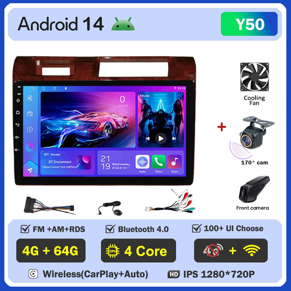 For Toyota Land Cruiser 70 Series LC70 LC71 LC76 LC78 LC79 Carplay Auto Screen Wireless Android Auto Car Intelligent Systems DSP