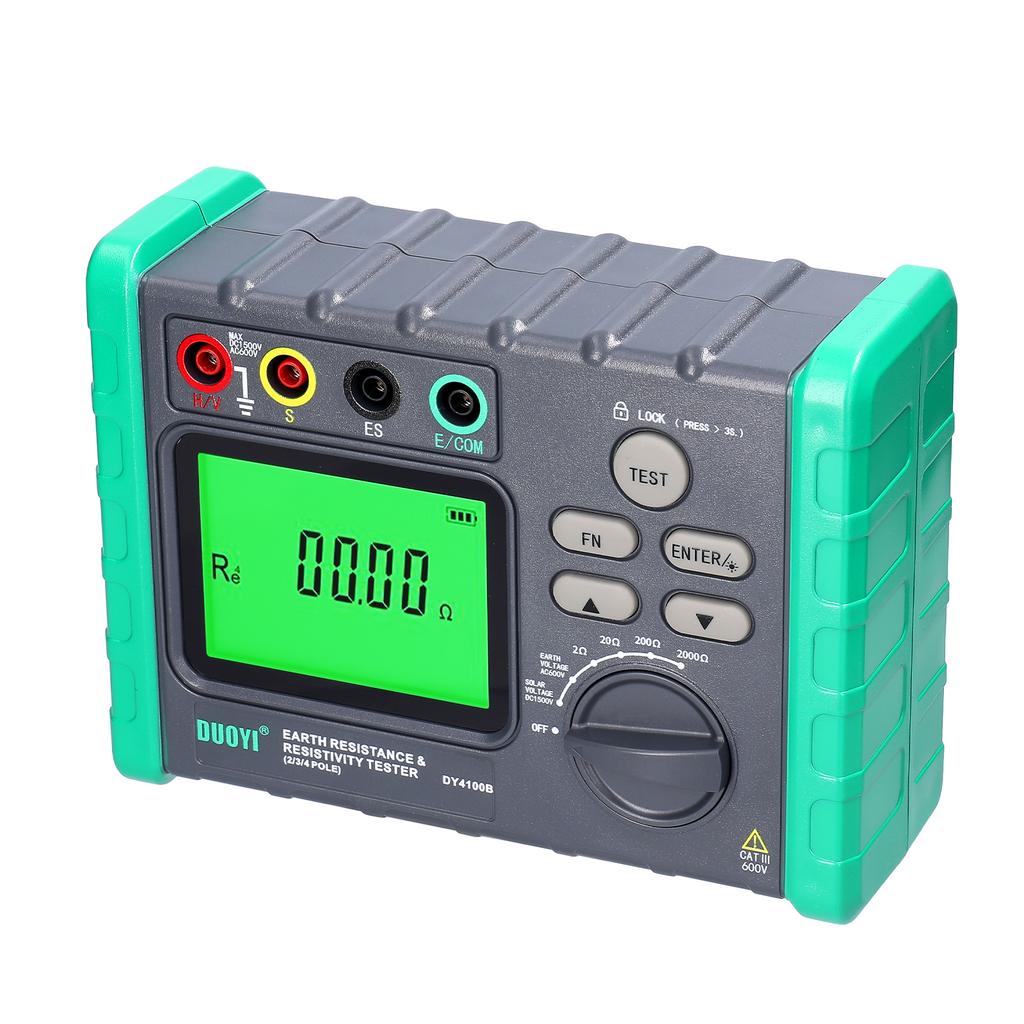 Ground Resistant Tester Digital Display Photovoltaic Voltage Measurement Machine Multi Gear Ground Resistant Tester Megohmmeter