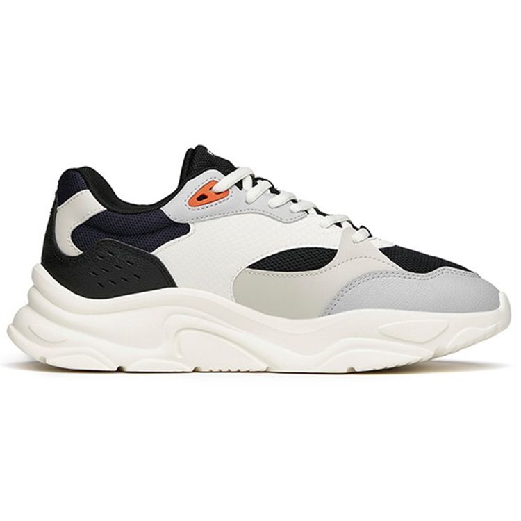 Anta Lifestyle Series Low-Top Casual Shoes Men Sneakers Black Gray 112148860-4