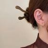 Ancient-style Wooden Hairpins Imitation Ebony Hairpins Chinese-style Hair Hairpins Hair Accessories Wholesale New Hanfu Headwear