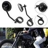 Motorcycle Aluminum Rearview Side Mirror For Sportster Xl883 Xl1200 883l 2004- Series Models For 38-41mm Forks E6e6