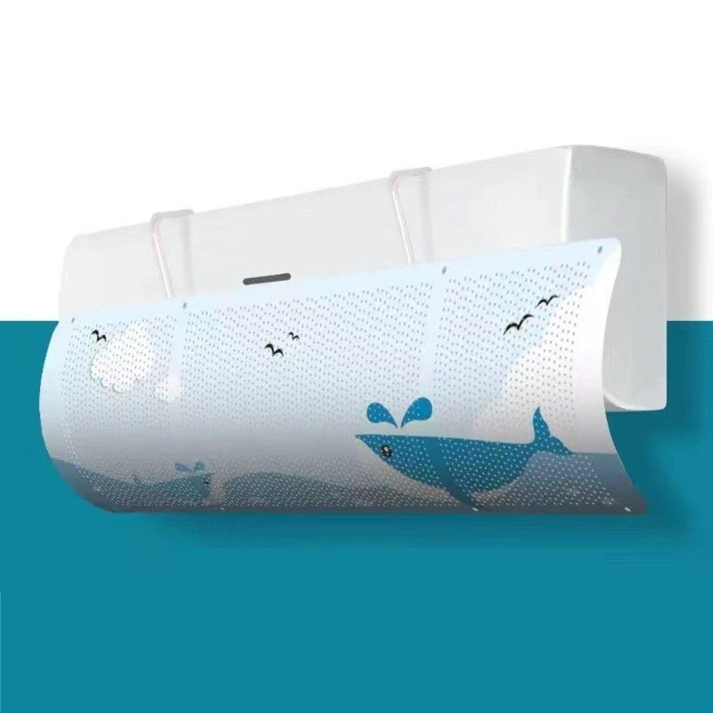 Blow-Proof Air Conditioning Wind Shield Universal Adjustable Deflector Air Conditioner Outlet