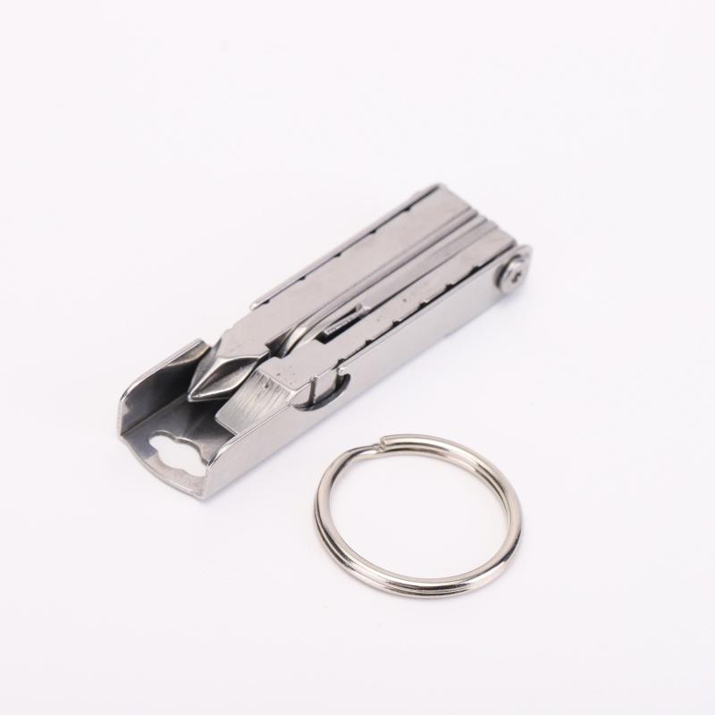 12 In 1 Stainless Steel EDC Pocket Keychain Tool