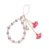 Phone Case Hanging Cord Keychain Wrist Rope Flower Pendant Mobile Phone Lanyard Anti-lost Lanyard