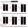 2pcs   Fashionable Curtains 2D print Gothic Archway Black and Red Machine Washable (without rod) Thermal Insulation   and Room
