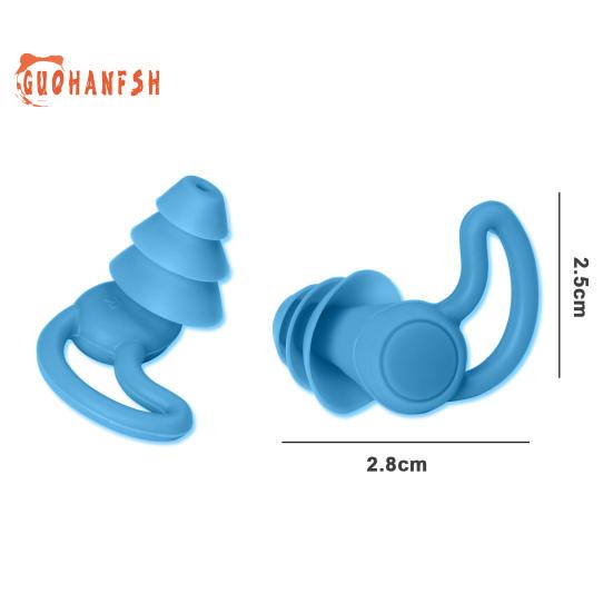 Tappi per le orecchie antirumore in silicone, morbidi e impermeabili, protezione uditiva contro il russare, i viaggi e lo studio (grigio) | Leroy Merlin
