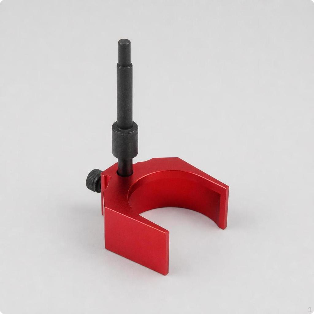 Aluminum Adjustment Tool Red and Black UConfiguration Clamp Compact