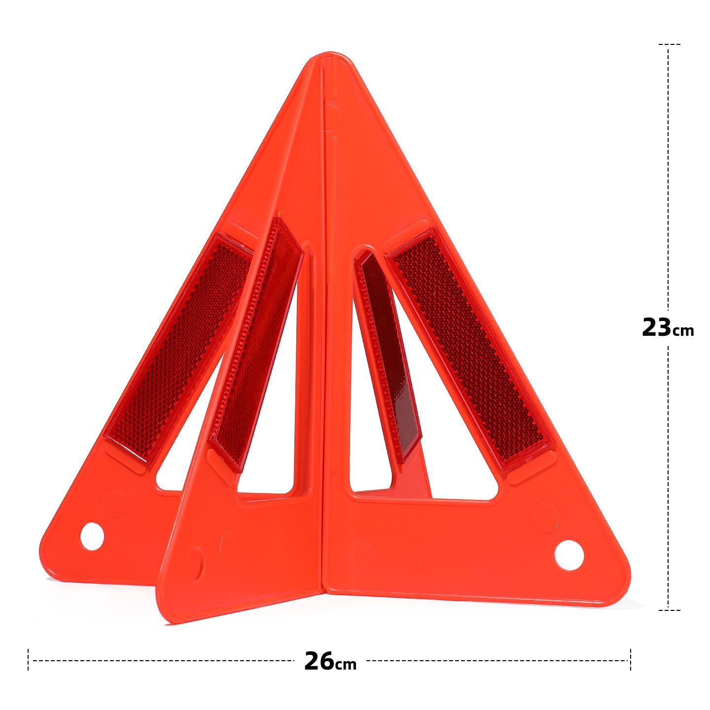 

Складний світловідбиваючий трикутник попереджувальний знак для автомобільних аварій