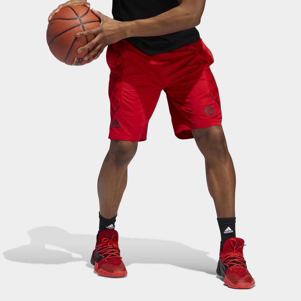 adidas Casual Shorts Men's Red Moderate EJ7433