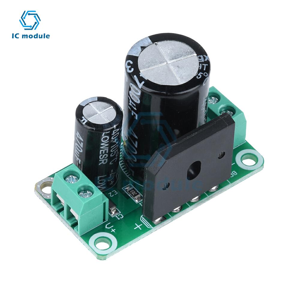 35V 4700uF 8A Single Power Supply Rectifier Filter Board Power Amplifier Non Regulator Power Module