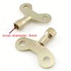 Faucet Key Replacement Square Hole Socket Radiator Plumbing Bleed Key Metal Faucet Accessories Easy to Operate