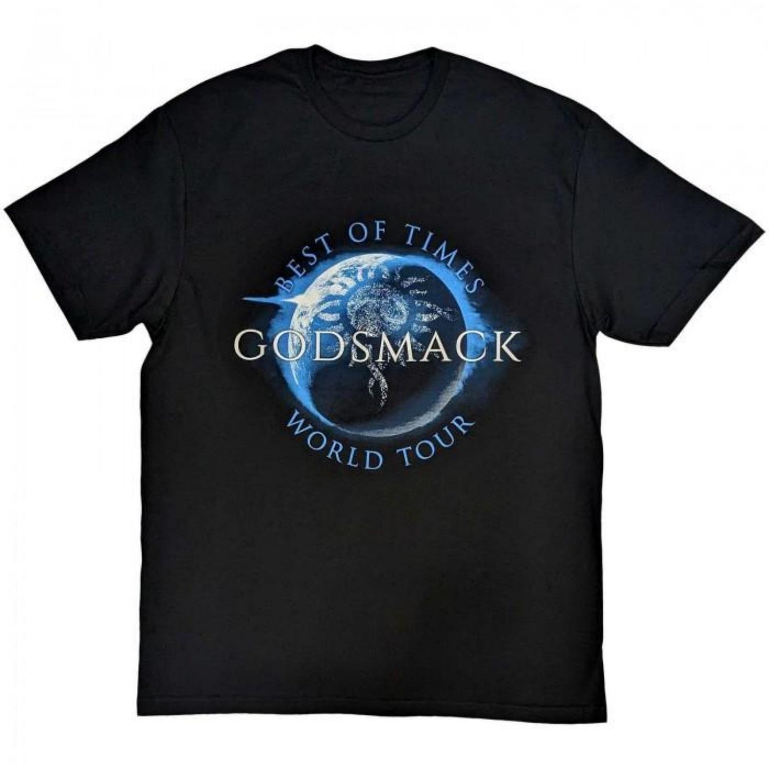 

Godsmack Unisex Adult Lighting Up The Sky World Tour T-Shirt S чёрный