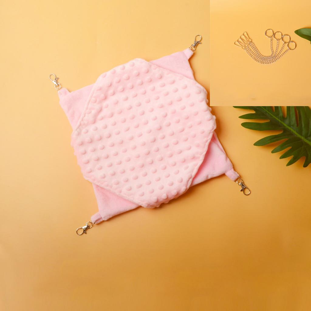 Breathable Squirrels Bunkbed Hanging Hammock Bunkbed Winter Swing for Hamster Sugar Gliders Ferret Accessories