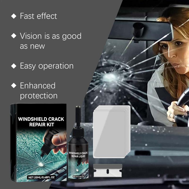 20ml DIY Car Windshield Cracked Repair Tool Upgrade Auto Glass Repair Fluid Auto Window Scratch Crack Restore Car Accessories