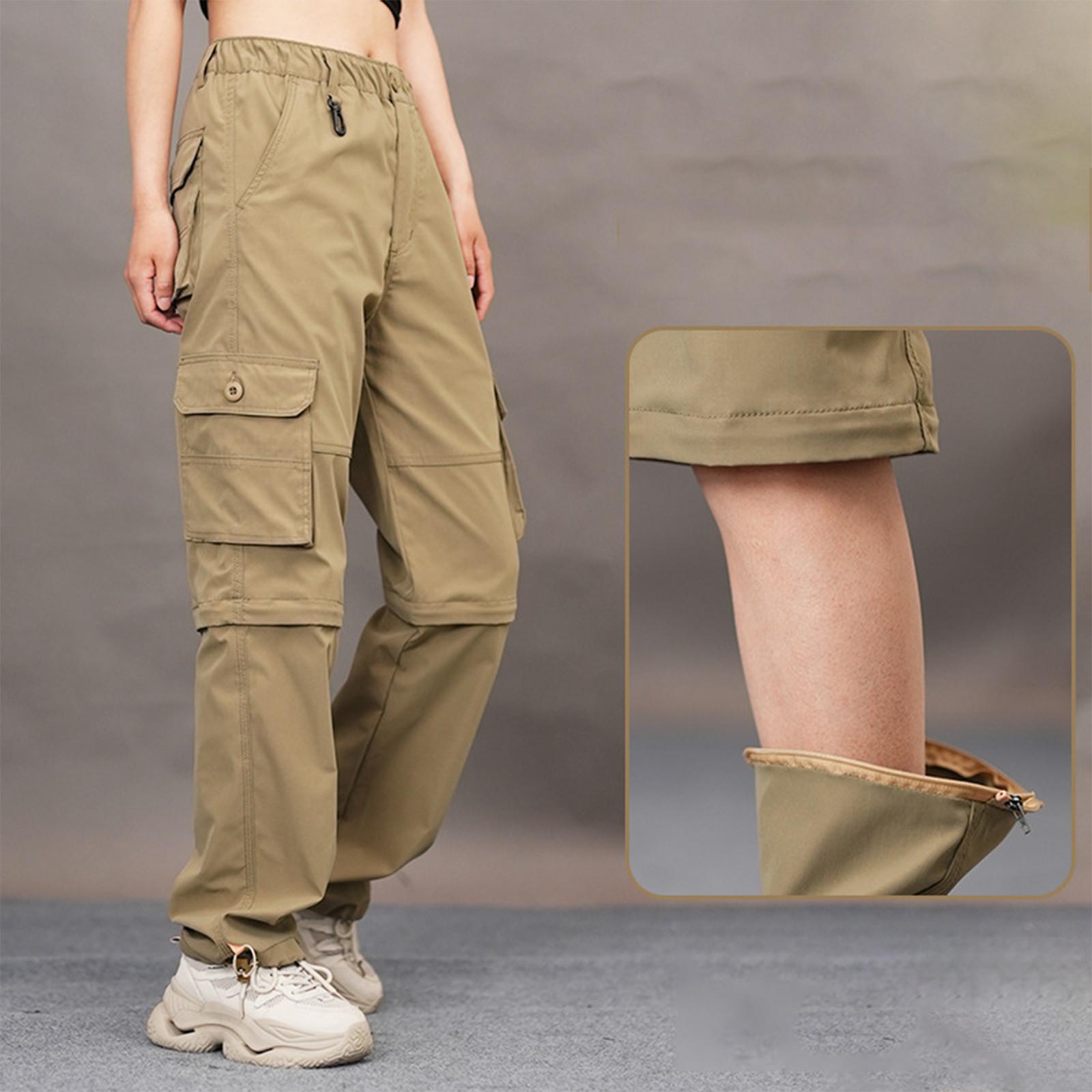 

Casual Quick Drying Pants Shorts Detachable Hiking Pants M хакі
