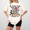 Plus Size Women's Classic Disney Mickey and Friends Shirt, Disneyland Trip Vacation Shirt Pure Cotton Streetwear Oversized