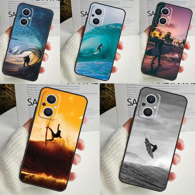 Kalifornské vlny pro surfing pro OPPO Reno 11 F 10 Pro 4Z 5Z 8T 4 5 6 7 8 Lite OPPO Find X3 X6 Pro X2 Neo X5 Lite pouzdro