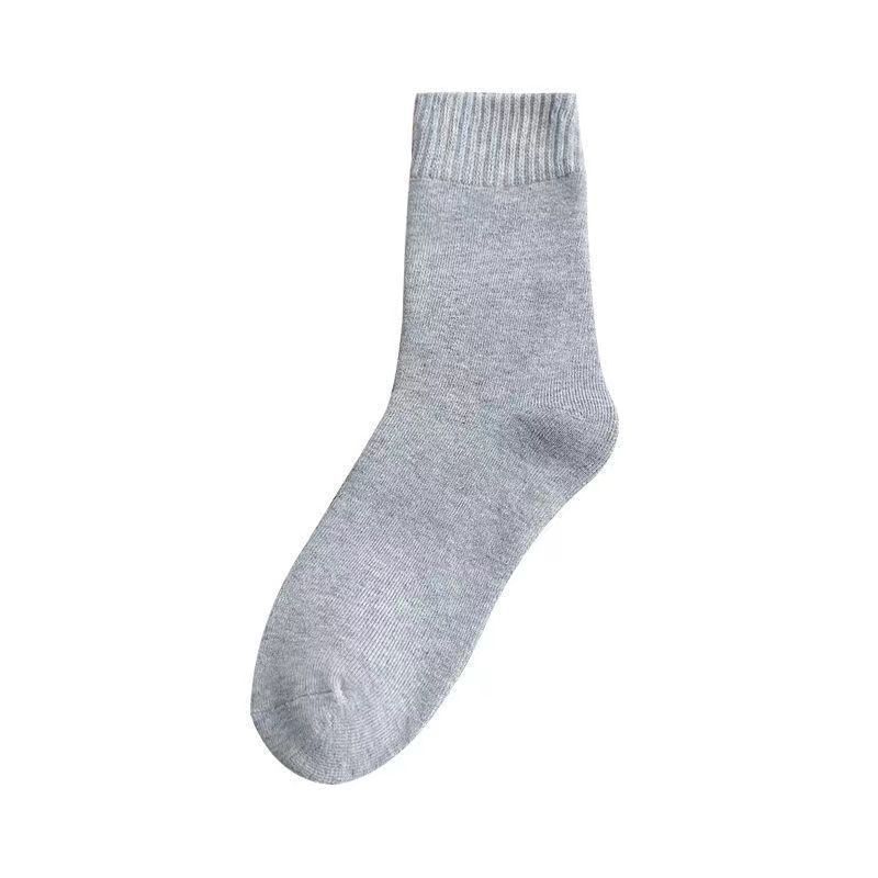 Confinement socks postpartum autumn and winter plush thick socks women's plush medium tube plush thickened floor sleeping stockings