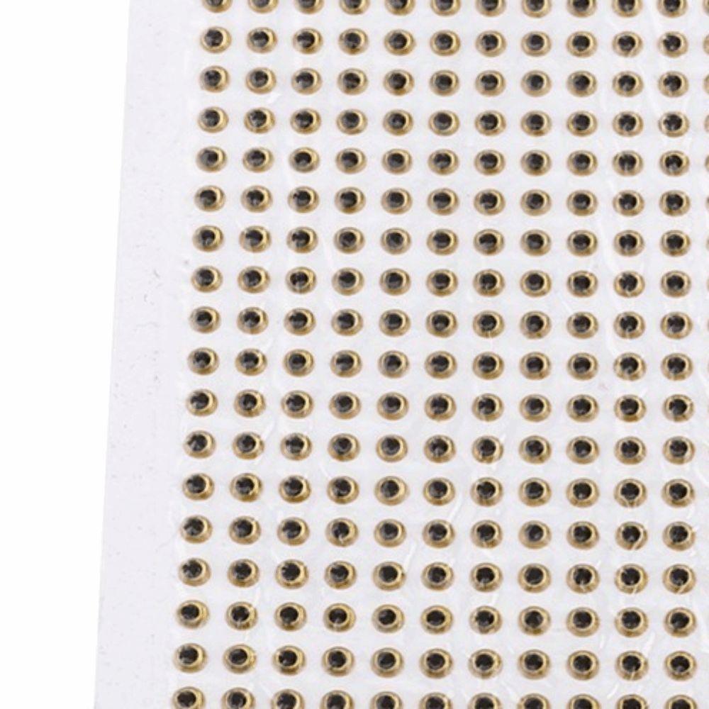 500PCS 3/4/5 mm Fishing Lure Eye Waterproof Fake Fishing Eyes Artificial Fish Eyes  Lure Making