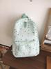 Schoolbag Female Junior High School High School Student Star Print Korean Version Niche Ins Backpack Mori College Student Backpack Female