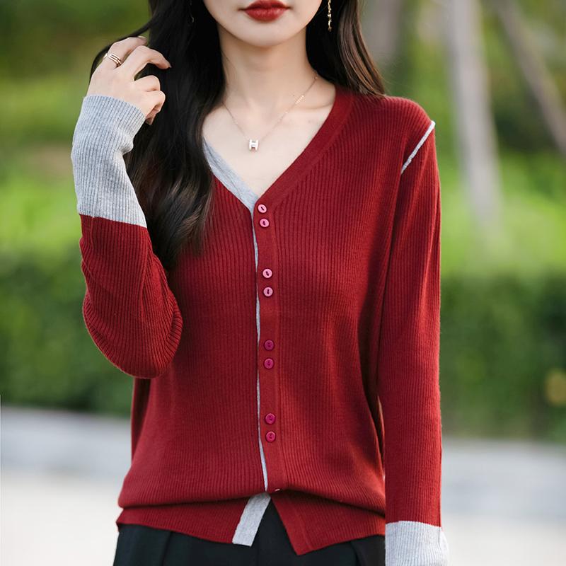 Dámský lehký kardigan z 50% vlny a 50% morušového hedvábí - všestranný úplet na 4 sezóny pro celoroční pohodlí a styl