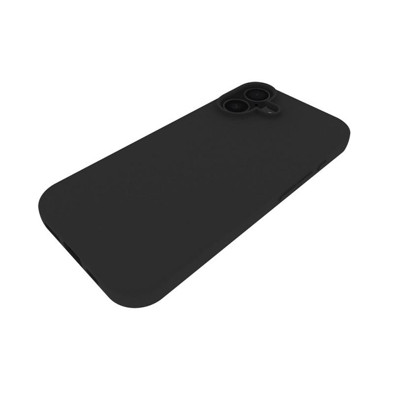 For iPhone 17 TPU Case WANLONFENG MS Series Matte Back Cover with Tempered Glass (Big Hole Lens)