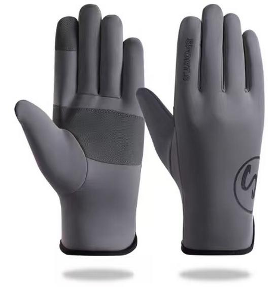 Damen Winter Warme Touchscreen Handschuhe - Samtgefüttert, Rutschfest, Wasserdicht für Outdoor-Fahrten & Bergsteigen