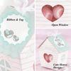 10 Stück Mini Liebesnest Vogelhaus Hochzeitsgastgeschenke, Geschenkkörbe für Braut, Babyparty, Verlobungsfeier, Hochzeitszubehör