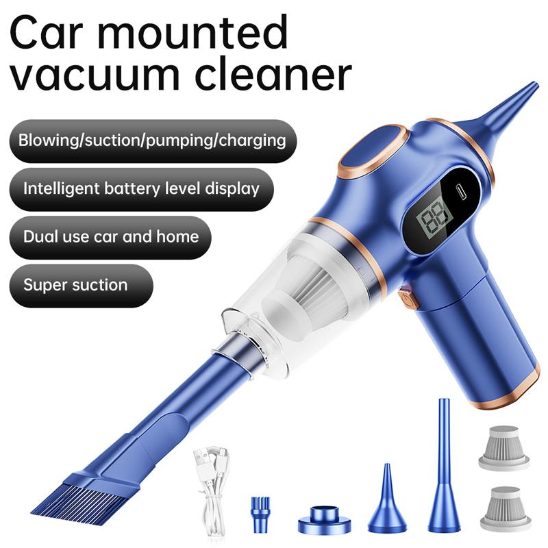 NEW Car Wireless Vacuum Cleaner Wet Dry Vacuum Cleaner Cordless Handheld Auto Vacuum Home & Car Dual Use Mini Vacuum Cleaner