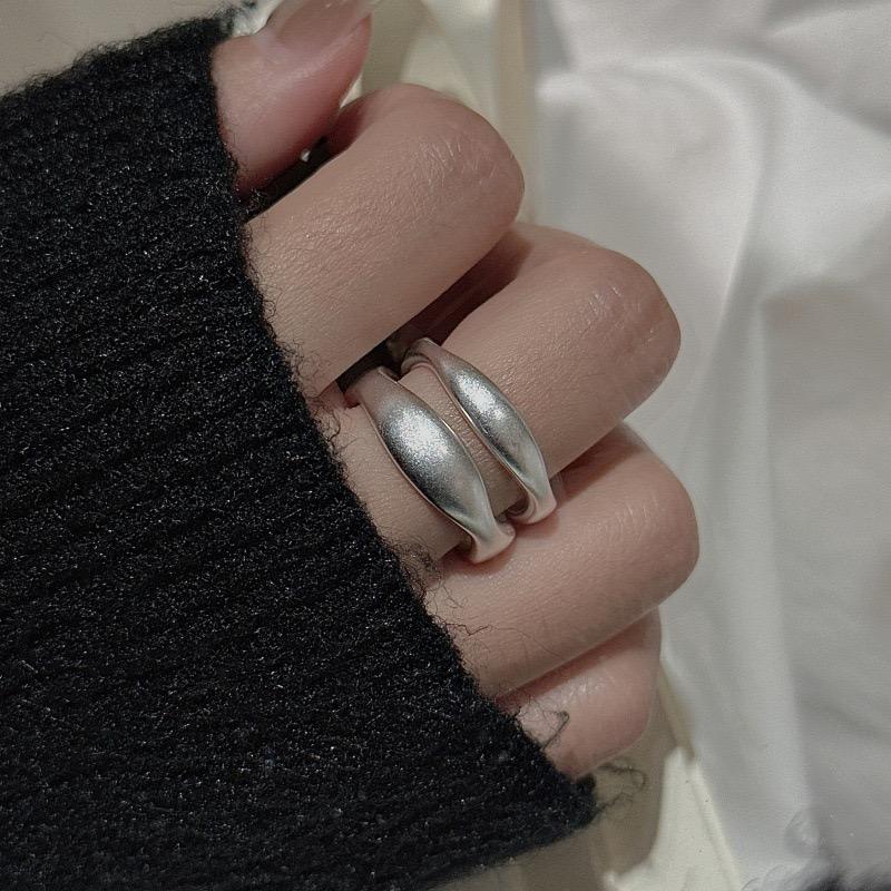 925 Sterling Silver Rings for Women Men Couple Minimalist Handmade Sparckling Narrow Ring Party Jewelry Gift Prevent Allergy
