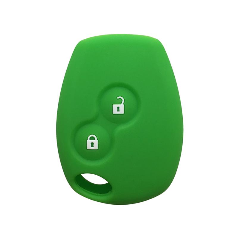 For Renault Twingo Silicone Key Cover for Renault Kangoo 2 Button for Renault DACIA Sandero Duster Megane Modus Key Cover Cap