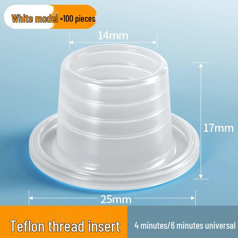 Silicone Sleeve Universal Faucet Sealing Set with Adhesive Pad and Thread Gasket