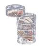 Transparent Multi-Layer Rotating Jewelry & Makeup Storage Organizer