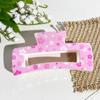 Uv-printed Square Gripper Sweet Fruit Print UpdoShark ClipHair Clip Hair Accessory