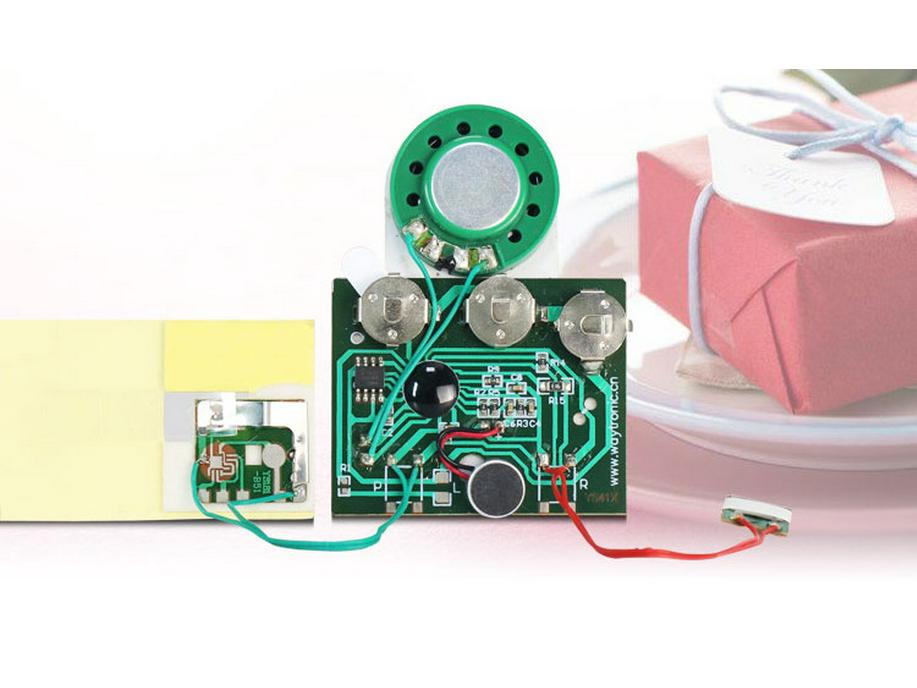 Felicitare de felicitare cu muzică de înregistrare vocală pentru ziua de naștere de Crăciun