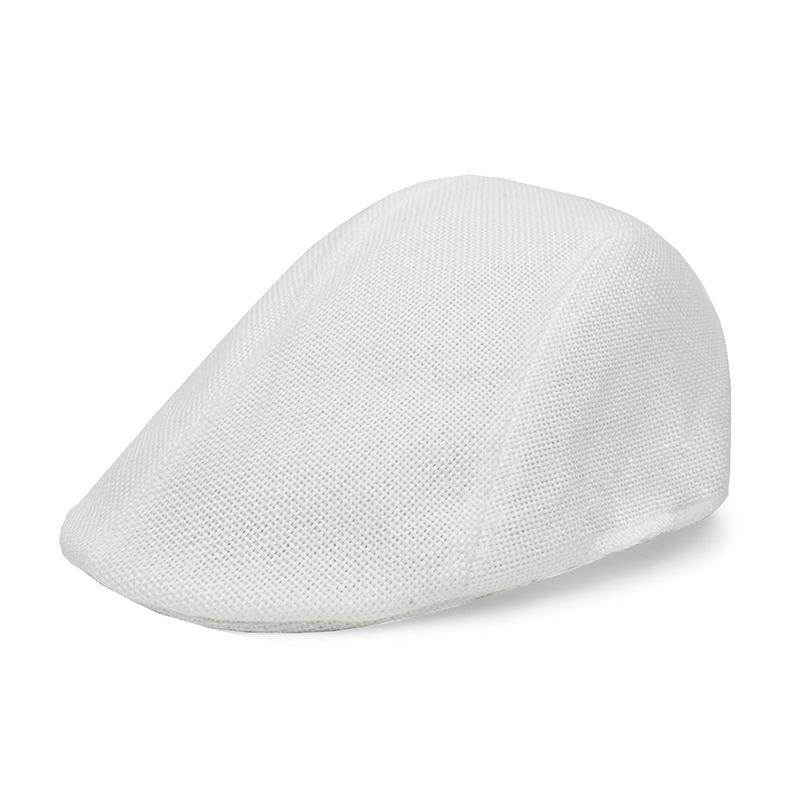 Men Berets Cap British Autumn Summer Linen Hats Flat Caps Classic Vintage Gatsby Cabbie Cap Chapeau Homme