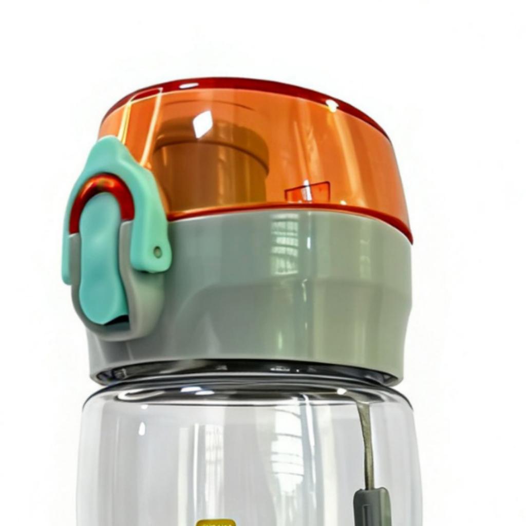 Water bottle110ML children's water cup student plastic TRITAN environmental protection kettle sports rope direct drinking PET water bottle