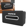 XIBUSANA Car Tissue Foldable Tissue Convenient for Car Fits Seat Compatible with HIACE Leather Storage Tissue Easy Black Case, Box, Storage, Backs,
