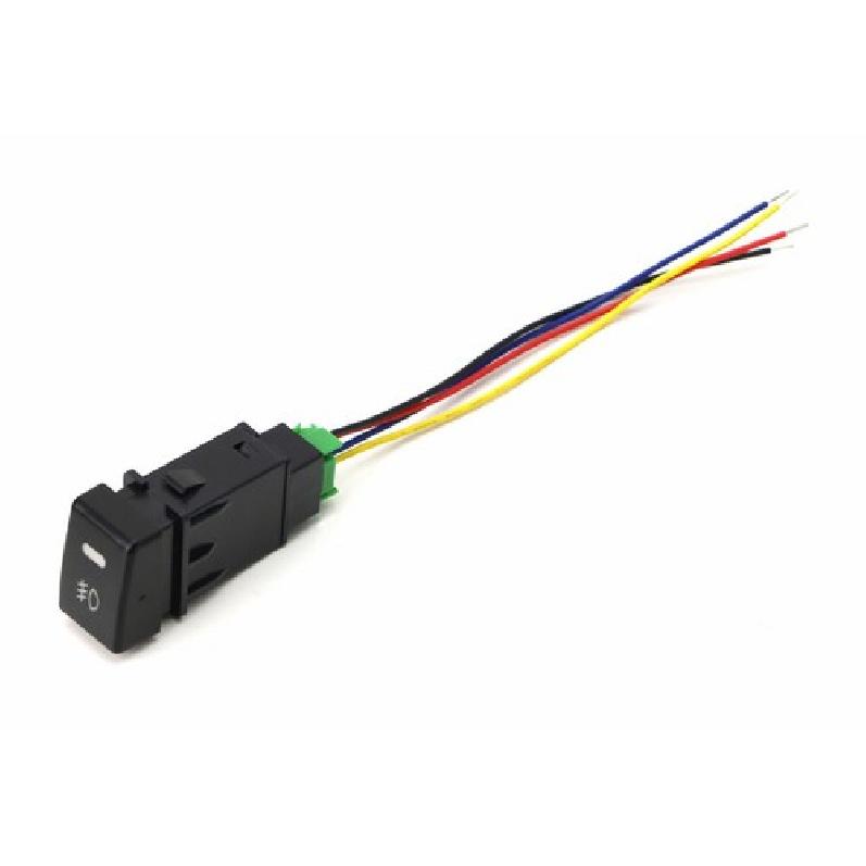 Factory Style 4-Pole 12V Push Button Switch w/LED Indicator Light For ISUZU MU-X