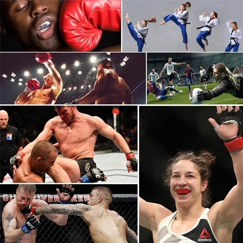 Sports Mouthguard Adult Professional Mouth GuardFighting Training Tooth Protection for Football Wrestling Hockey Lacrosse 3