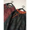 2026 Spring Floral Linen Retro Frog Button Short Jacket