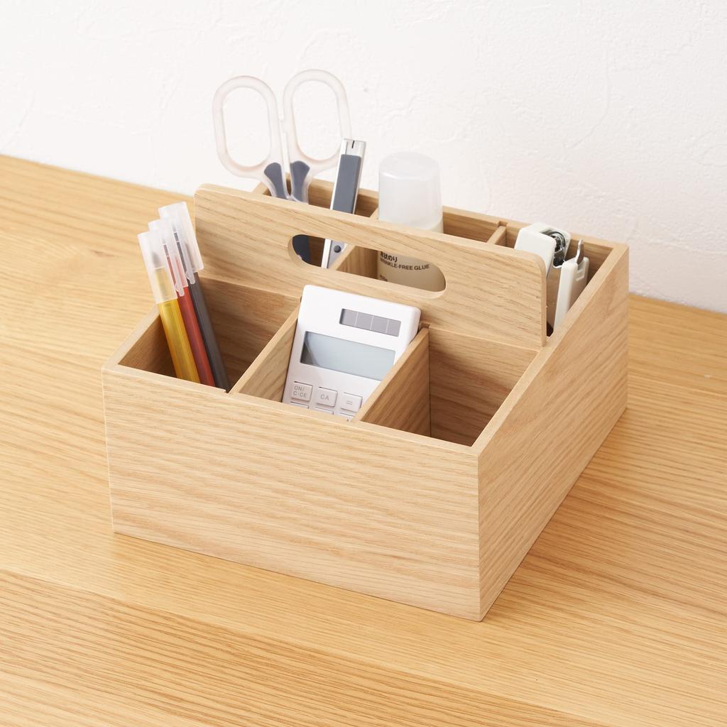 MUJI Wooden Tool Box Width X Depth X Height 44310236 Approx. 16.8 16.8 12.6
