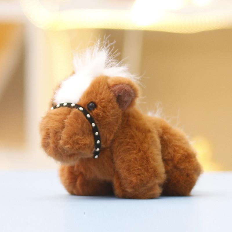 Cute Pony Plush Doll With Pp Cotton Filling For Backpack Charm And Gift For Teens