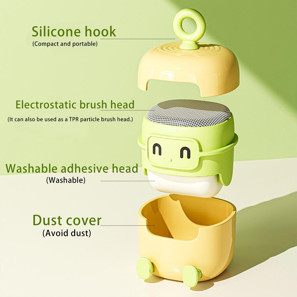 Fusselrolle, Wiederverwendbare und waschbare Fusselrolle, Tragbarer Tierhaarentferner, Reiseformat Kleiderfusselentferner, Kompaktes Tierhaarentfernungswerkzeug, Mühelos