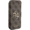 Guess Gubkp15L4Gmgbr Iphone 15 Pro 6.1Brązowy/Book Book 4G Metal Logo