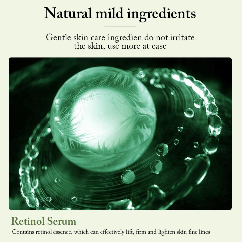 Retinol Wrinkle Face Serum Hyaluronic Acid Pore Shrink Moisturizing Lifting Facial Essence Skin Care Products Beauty