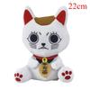Dandadan Plush Cartoon Lucky Cat Plushies Soft Dolls Funny Dan Da Dan Cat Plush Toy Kawaii Room Decor Girl Boy Birthday Gift