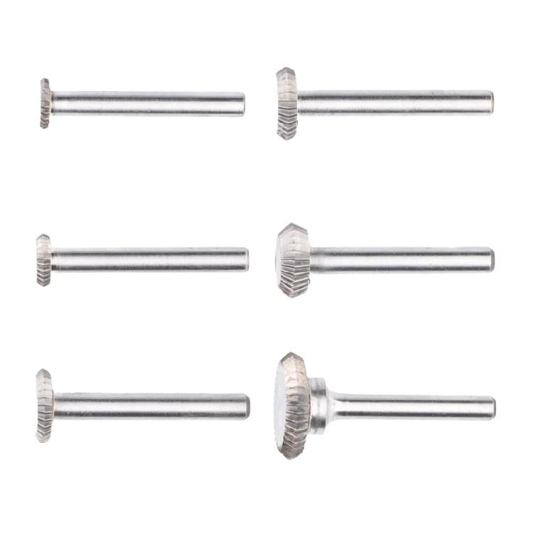 Wolframstahl Schleifkopf Rotationsfeile Doppelt abgeschrägt Fräsen