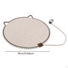 Cat Scratcher Mat Furniture Protector Cotton Rope Horizontal Scratch Pad Scratching for